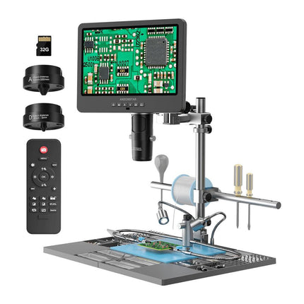 Andonstar AD249SM - Plus 10.1" 3 - Lens HDMI Digital Microscope - Elektor