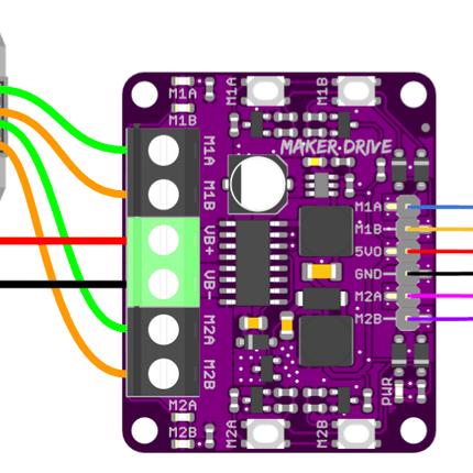 Cytron Maker Drive - H - Bridge Motor Driver - Elektor