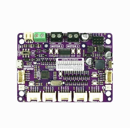 Cytron Maker Pi RP2040 - Robotics with Raspberry Pi RP2040 - Elektor