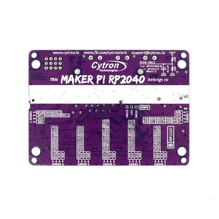 Cytron Maker Pi RP2040 - Robotics with Raspberry Pi RP2040 - Elektor