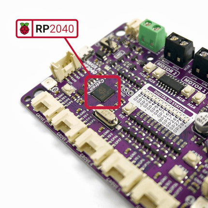 Cytron Maker Pi RP2040 - Robotics with Raspberry Pi RP2040 - Elektor