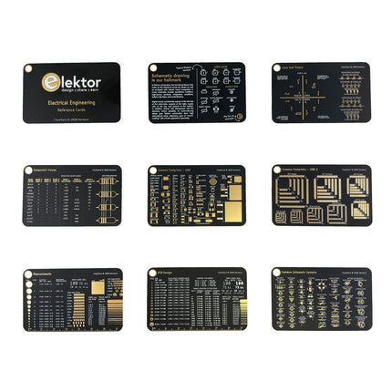 Elektor CheatKard (Electrical Engineering Reference Cards) - Elektor