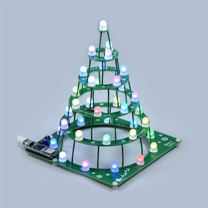 Elektor Circular Christmas Tree Kit - Elektor