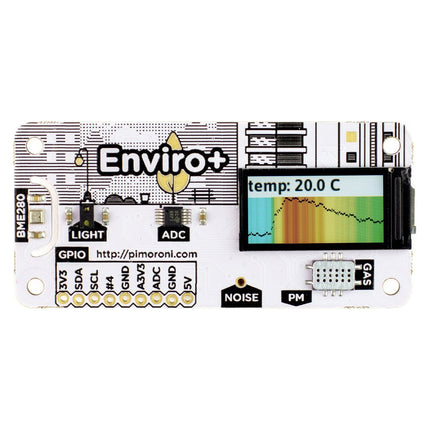 Enviro+ Environmental Monitoring Station for Raspberry Pi - Elektor