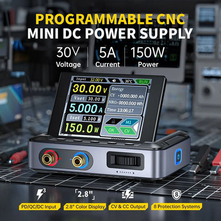 FNIRSI DPS150 Programmable DC Power Supply - Elektor