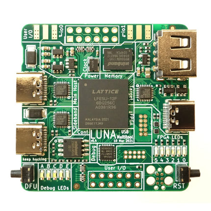 Great Scott Gadgets LUNA - Multi - tool for Building, Analyzing, and Hacking USB Devices - Elektor