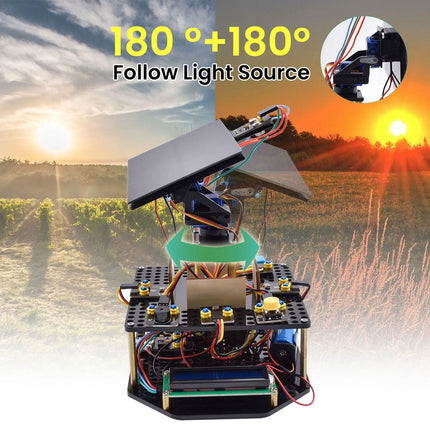 Keyestudio Solar Tracking DIY Kit for Arduino - Elektor