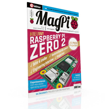 MagPi n°22 (Januari - Februari 2022) NL - Elektor