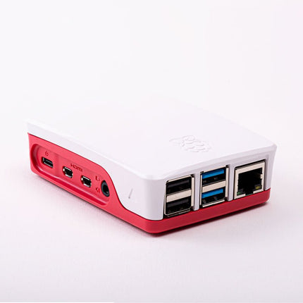 Official Case for Raspberry Pi 4 (white/red) - Elektor