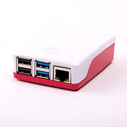 Official Case for Raspberry Pi 4 (white/red) - Elektor