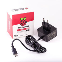 Official EU Power Supply for Raspberry Pi 4 (black) - Elektor