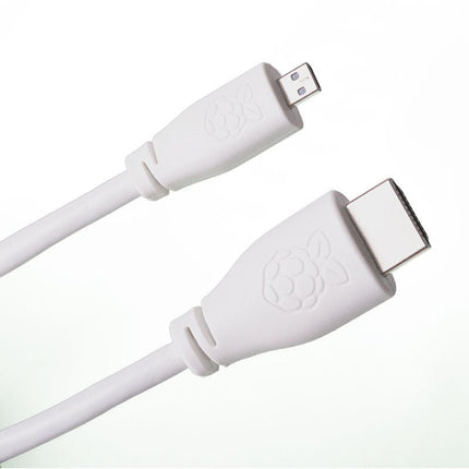 Official HDMI Cable for Raspberry Pi (white, 1 m) - Elektor