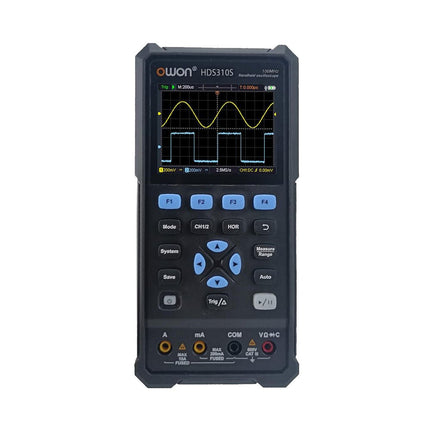 OWON HDS310S (3 - in - 1) 2 - ch Oscilloscope (100 MHz) + Multimeter + Signal Generator - Elektor