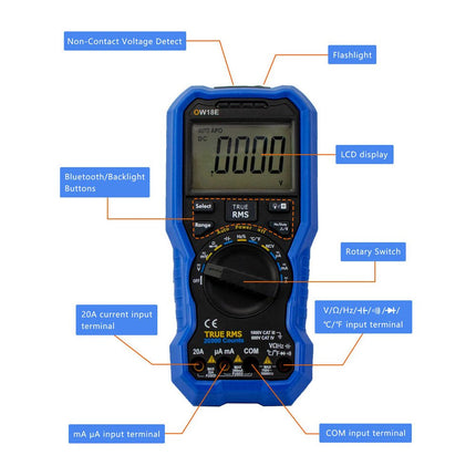 OWON OW18E Bluetooth Multimeter - Elektor