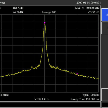 OWON XSA1015 - TG Spectrum Analyser (9 kHz - 1.5 GHz) - Elektor