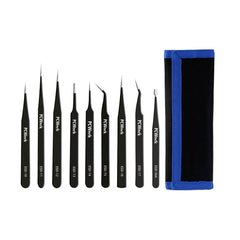 PCW08G Tweezers Set (9 pieces) - Elektor