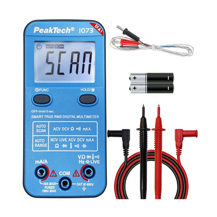 PeakTech 1073 True RMS Smart Multimeter - Elektor