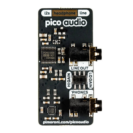 Pimoroni Raspberry Pi Pico Audio Pack (Line - Out and Headphone Amp) - Elektor