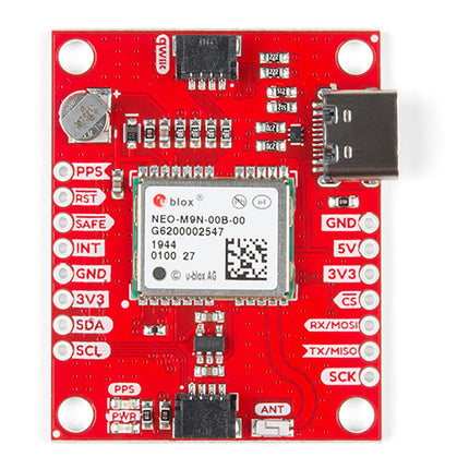 SparkFun GPS Breakout - NEO - M9N, Chip Antenna (Qwiic) - Elektor