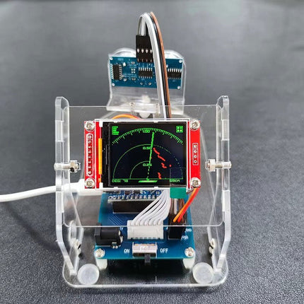 Ultrasonic Radar Robot Kit - Elektor