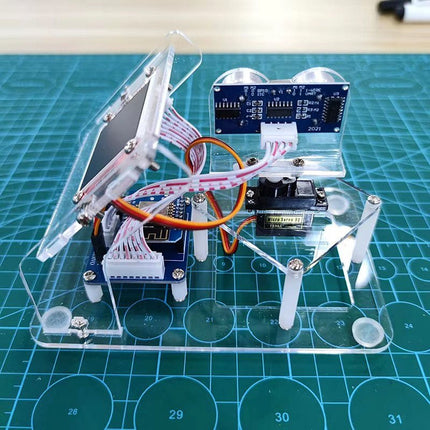 Ultrasonic Radar Robot Kit - Elektor