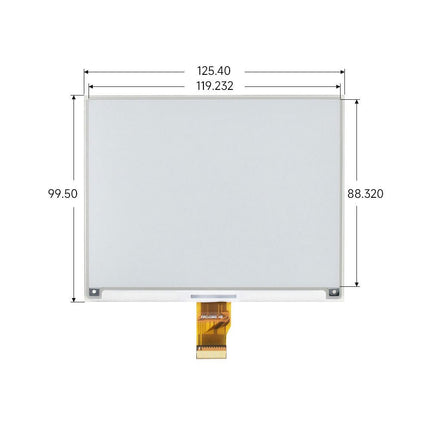 Waveshare 5.83" E - Ink Display HAT for Raspberry Pi Pico (648x480) - Elektor